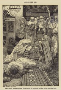 Davids barn dör av Louis John Rhead