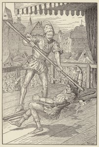 Han slog Eric full och fyrkantig på skallen av Louis John Rhead