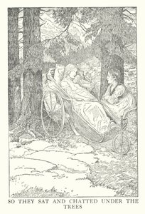 Illustration till Heidi av Johanna Spyri (litografi) av Louis John Rhead