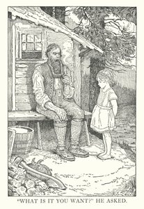 Illustration till Heidi av Johanna Spyri (litografi) av Louis John Rhead