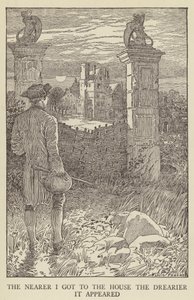 Illustration för Kidnapped av Robert Louis Stevenson av Louis John Rhead