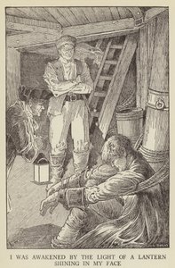 Illustration för Kidnapped av Robert Louis Stevenson av Louis John Rhead