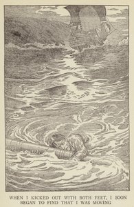 Illustration för Kidnapped av Robert Louis Stevenson av Louis John Rhead