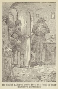 Illustration för Kidnapped av Robert Louis Stevenson av Louis John Rhead