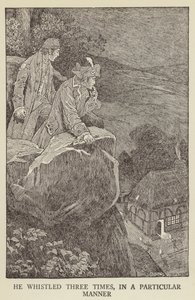 Illustration för Kidnapped av Robert Louis Stevenson av Louis John Rhead