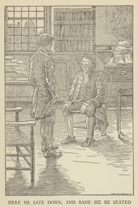 Illustration för Kidnapped av Robert Louis Stevenson av Louis John Rhead