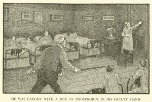 Illustration för Tom Browns skoldagar (gravyr) av Louis John Rhead