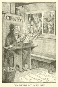 Illustration för Tom Browns skoldagar (gravyr) av Louis John Rhead