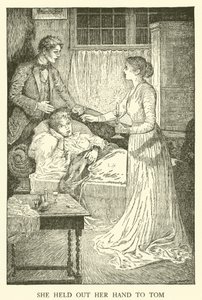 Illustration för Tom Browns skoldagar (gravyr) av Louis John Rhead