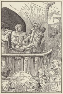 Lille John klippte hastigt Will Stutelys obligationer av Louis John Rhead