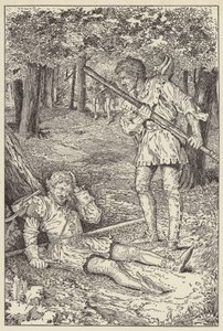 Min frihet har jag vunnit genom min stav och inte genom din nåd av Louis John Rhead