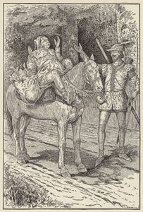 Nej, citera Robin, Frukta ingenting, för jag gör dig ingen skada av Louis John Rhead