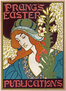 Prangs påskpublikationer av Louis John Rhead
