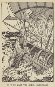 Så de kastade drottningen överbord av Louis John Rhead