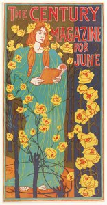 The Century Magazine för juni, pub. 1896 av Louis John Rhead