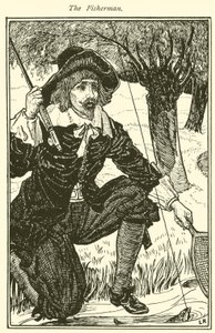 Fiskaren (gravyr) av Louis John Rhead