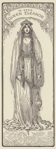 Den goda drottningen Eleanor av Louis John Rhead