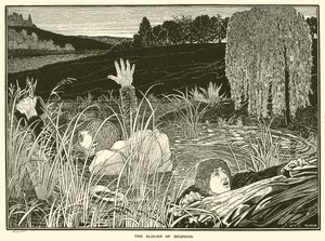 The Slough of Despond (gravyr) av Louis John Rhead