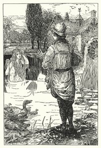 Vattenfen (litho) av Louis John Rhead