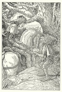 Livets vatten (litho) av Louis John Rhead