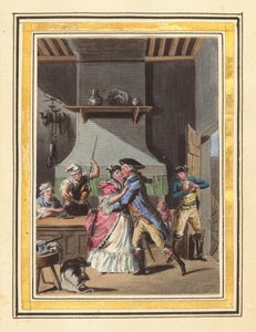 History of Manon Lescaut volym I, publicerad 1797. Skapare: Louis-Joseph Lefevre, Jacques Joseph Coiny. av Louis Joseph Lefevre, Jacques Joseph Coiny