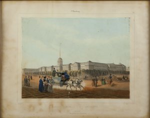 Amiralitetet i Sankt Petersburg, slutet av 1840-talet.