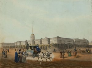 Amiralitetet i Sankt Petersburg, slutet av 1840-talet. av Louis Jules Arnout