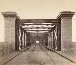 [Järnvägsviadukten vid La Fontaine-des-Eaux, Dinan], 1879-80 av Louis Lafon