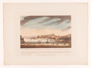 Utsikt över Portoferraio Vue Générale de L