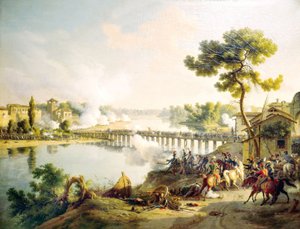 Slaget vid Lodi (1796) av Louis Lejeune