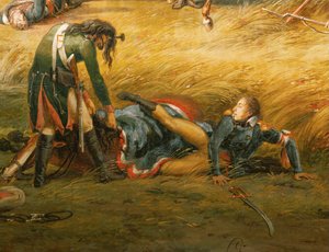 Slaget vid Marengo (olja på duk) av Louis Lejeune