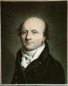 Antoine Dubois (1756-1837) graverad av Gautier (färgad gravyr)