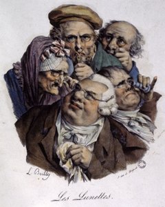 Glasögonen, ca 1820 (gravyr)