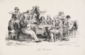 Tidningarna av Louis Leopold Boilly