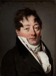 Porträtt av Alexandre Balthazar Laurent Grimod de la Reynière 1758-1837 av Louis Leopold Boilly