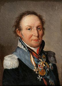 Porträtt av fältmarskalk greve Ludwig Adolf Peter av Sayn-Wittgenstein-Ludwigsburg 1769-1843 av Louis Leopold Boilly