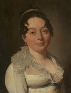 Porträtt av en kvinna. av Louis Leopold Boilly