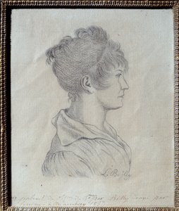 Profil Porträtt av Josephine de Beauharnais (1763-1814) Teckning av Louis Leopold Boilly (1761-1845) 1793 Sön. 0,17x0,21 m Malmaison, slottsmuseum av Louis Leopold Boilly