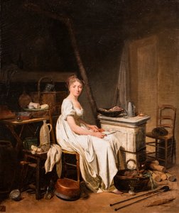 Kocken, ca 1789-1799 (olja på duk) av Louis Leopold Boilly