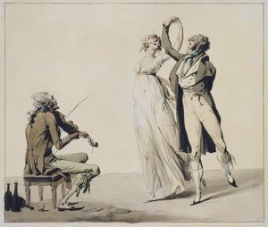 Dagens dårskap av Louis Leopold Boilly