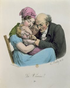 Vaccinet, graverat av Francois Seraphin Delpech (1778-1825) 1827 av Louis Leopold Boilly