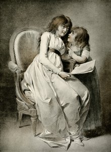 De två systrarna av Louis Leopold Boilly