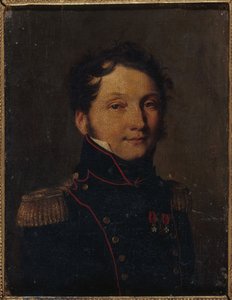 Franska: Portrait dit du capitaine Jules Raulin av Louis Leopold Boilly