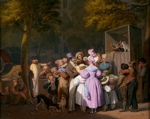 Louis-Léopold Boilly - Den fattiga katten av Louis Leopold Boilly
