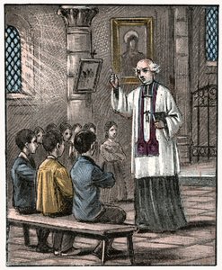 Första nattvarden, ca 1880 (tryck)