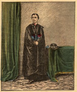 Louis-Gaston de Segur (Louis Gaston de Segur) (1844-1879) Fransk biskop - - Gravyr från "" Religiös undervisning vid ögonen. Underbart album” av Louis Maitrejean och Georget Ramond - Frankrike 1910