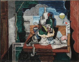 Nattcafé av Louis Marcoussis