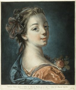 Byst av en kvinna av Louis Marin Bonnet
