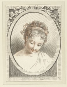 Byst av en ung kvinna Tete de femme av Louis Marin Bonnet
