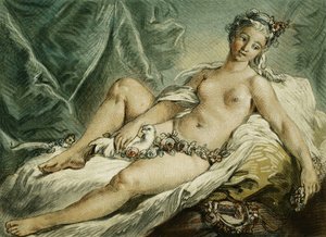 The Awakening of Venus, efter F. Boucher; The Awakening of Venus, efter F. Boucher, 1769 av Louis Marin Bonnet